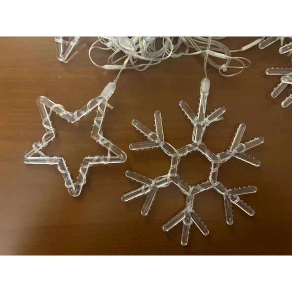 Kar Tanesi Perde LED - Resim 2