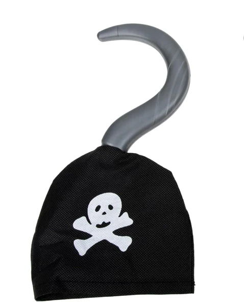 Korsan Kancası Kumaş Malzemeden İmal Korsan Eli Arma Baskılı ürün görseli 1