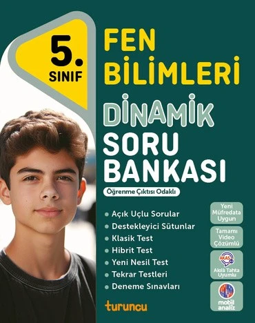 5. Sınıf Fen Bilimleri Dinamik Soru Bankası Tudem Yayınları ürün görseli 1