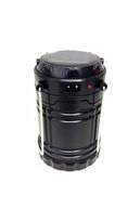 Solar Şarjlı Güneş Enerjili Fan Kamp Feneri Güneş Paneli Kamp Şarjlı Işıldak Usb Şarj ürün görseli 1