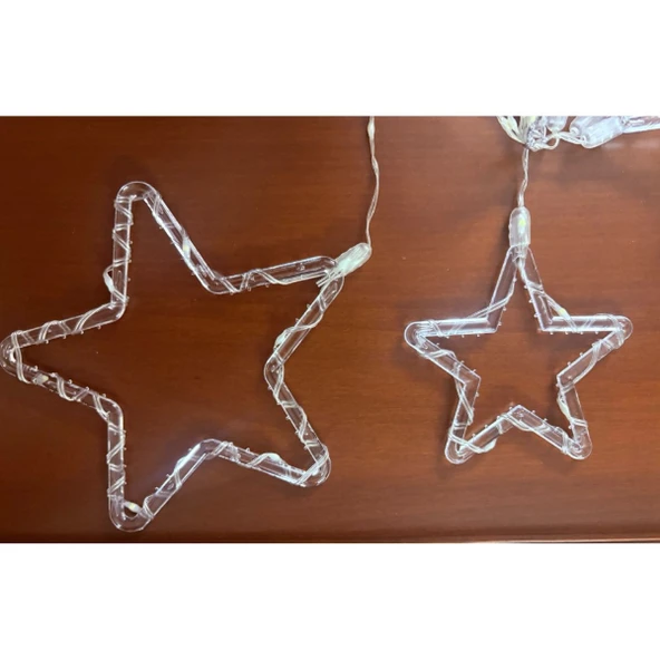 Yıldız Perde Led 10 Saçaklı - Resim 2