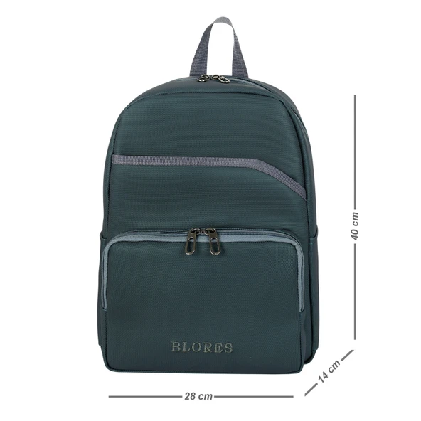 SUNİ DERİ ŞIK TASARIM LAPTOP BÖLMELİ SIRT ÇANTASI ürün görseli 1