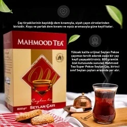 MAHMOOD TEA SUPER PEKOE İTHAL SEYLAN DÖKME ÇAYI 800 GR - Resim 5