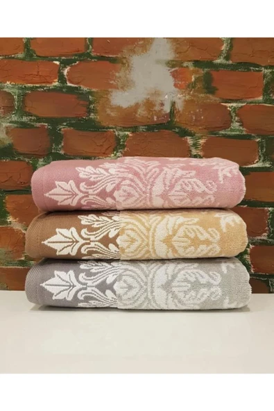 Özdilek Ayda Havlu 3 Adet 50x90 Pamuklu El Yüz Havlusu ürün görseli 1