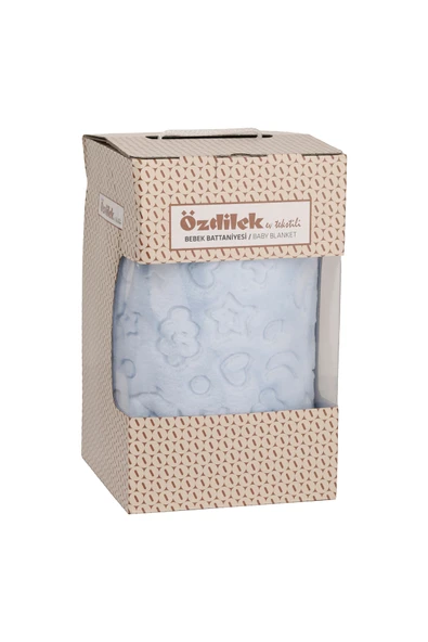 Özdilek Kutulu Embos Bebek Battaniyesi 100x120 Cm - Resim 2
