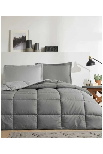 Özdilek Çift Kişilik Ranforce Yatak/uyku Seti Kül Gri ürün görseli 1