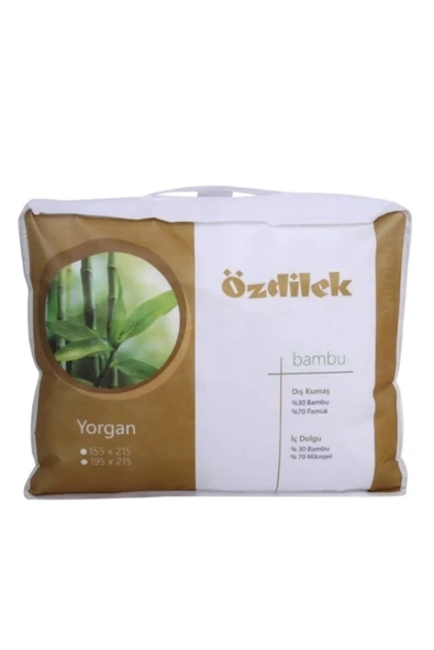 Özdilek Çift Kişilik Bambu Yorgan 195x215 Cm ürün görseli 1