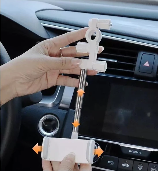 Araba Dikiz Aynasına Takılan Akrobat Telefon Tutucu - Resim 4