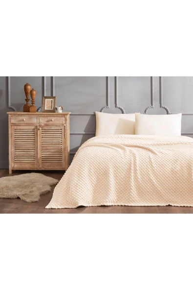 Özdilek Ozdılek Tk Battanıye Tomurcuk Pvc(Y) Mocha 150 x 220 cm. ürün görseli 1