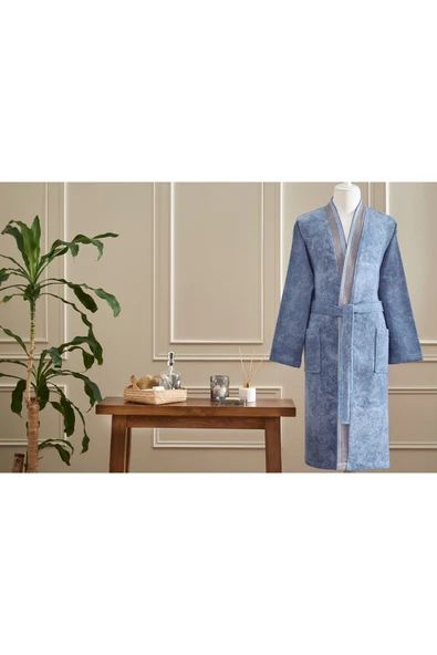 Özdilek Colorado Maskülen Kimono Bornoz - Resim 3