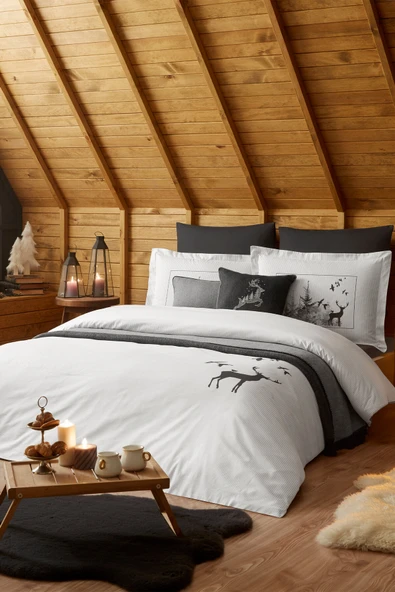 Özdilek Özdilek Naturaleza Çift Kişilik Nevresim Takımı - Resim 4