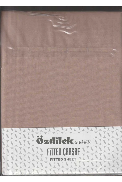 Özdilek Lastikli Fitted Battal Boy Çarşaf Takımı 180*200 Toprak ürün görseli 1
