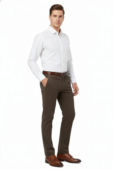 Erkek Kadife Pantolon Regular Kalıp BGL-ST05055 - Resim 5