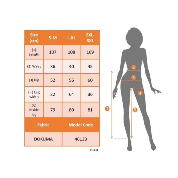 Lucky Life Kadın Yüksek Bel Paçaya Doğru Geniş Dokuma Pantolon - Resim 4