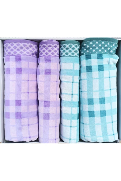 Özdilek WEAVE BEJ-YESIL BEST SET HAMAM TAKIMI - Resim 3