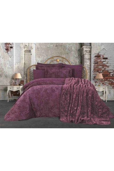 Özdilek Mürdüm Branch Çeyiz Seti ürün görseli 1