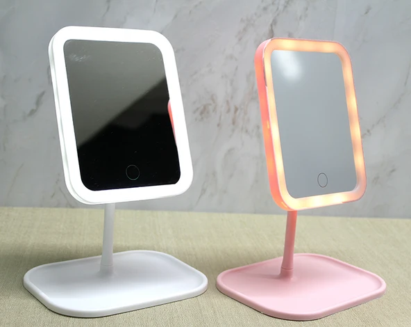 Dikdörtgen LED’li Makyaj Aynası ürün görseli 1