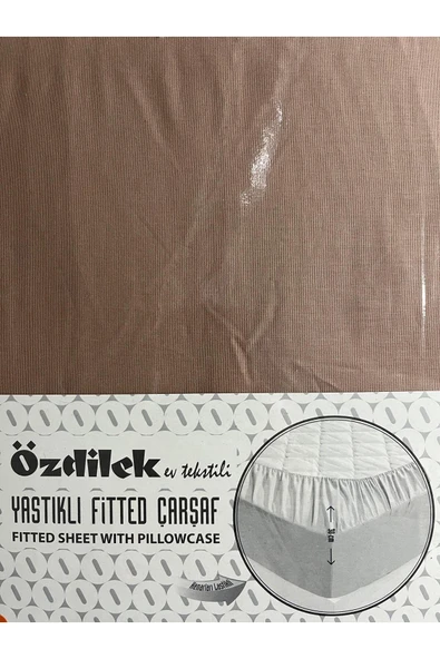Özdilek ÖZDİLEK RANFORCE FITTED ÇARŞAF 100*200 TOPRAK COLORMIX ürün görseli 1