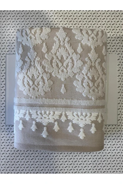 Özdilek Tappeto Kadın El Ve Yüz Havlusu 50x90 Cm - Krem - Resim 2