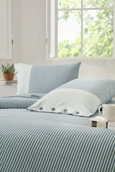 Özdilek Natural Line Çift Kişilik Nevresim Takımı - Resim 2