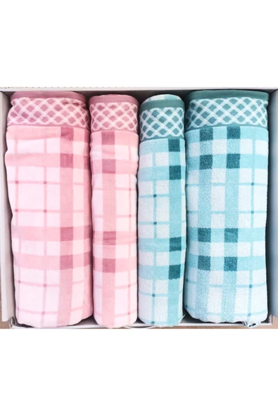 Özdilek WEAVE BEJ-YESIL BEST SET HAMAM TAKIMI - Resim 2