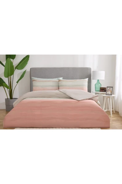 Özdilek Nev Tek Kişilik Nevresim Takımı Coastal Wave Mavi (Y) ürün görseli 1