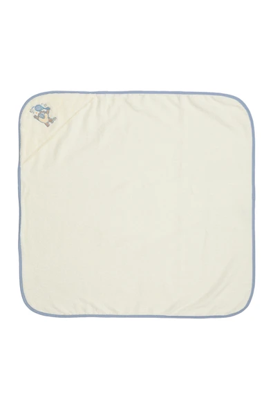 Özdilek Tazmania Goal Lisans Nakışlı Bambu Yenidoğan Bebek Pelerini 80x80 Cm ürün görseli 1