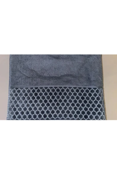 Özdilek Adriaman 50x90cm El Yüz Havlusu Açık Bej-mürdüm - Resim 2