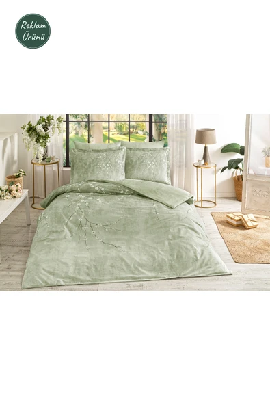 Özdilek White Sakura Çift Kişilik Nevresim Takımı - Resim 4