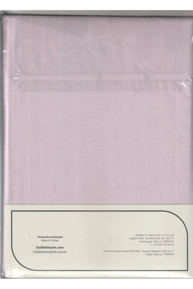 Özdilek Çarşaf Fitted Yastıklı Ranforce 160*200 Pudra Colourıst ürün görseli 1