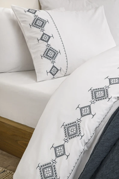 Özdilek Moderna Çift Kişilik Yatak Örtülü Nevresim Takımı - Resim 3