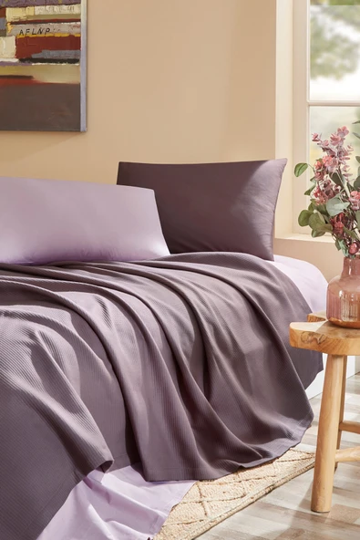 Özdilek Colourist Çift Kişilik Pike Takımı - Resim 2