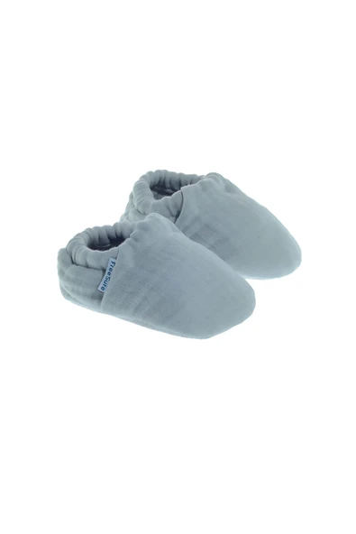 Freesure 241322 Gri Kız Bebek Patiği, Bebek Ayakkabısı, Kaymaz Taban ürün görseli 1