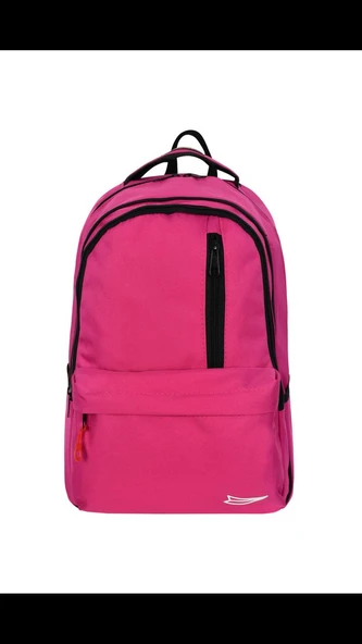 Çok Amaçlı Laptop Dizüstü Bilgisayar Bölmeli Sırt Çanta Pembe ürün görseli 1