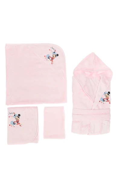 Özdilek Minnie Mouse Disney Lisans Baskılı Bambu Yenidoğan Bebek Seti - Resim 2