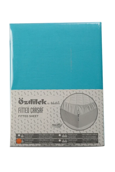 Özdilek Trendy Tek Kişilik Lastikli Fitted Çarşaf 100x200 30 Cm ürün görseli 1