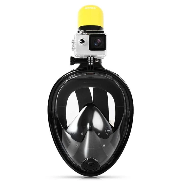 Full Face Şnorkel Dalış Maske Tam Yüz Anti-Sis ve Sızıntı S/M - Resim 3
