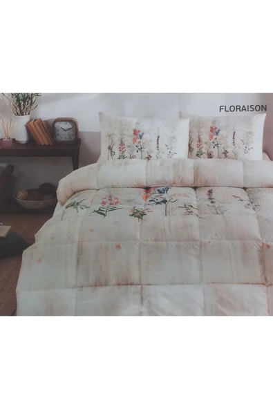 Özdilek ÖZDİLEK SOMON FLORAISON TEK KİŞİLİK UYKU SETI ürün görseli 1
