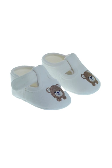 Freesure 241324 Ekru Erkek Bebek Patiği, Bebek Ayakkabısı - Resim 3