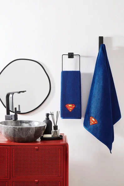 Özdilek Özdilek Superman Hero Lisanslı 2'Li Havlu Set ürün görseli 1