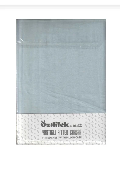 Özdilek YASTIKLI FİTTED ÇARŞAF LASTİKLİ AQUA COLOURİST ürün görseli 1