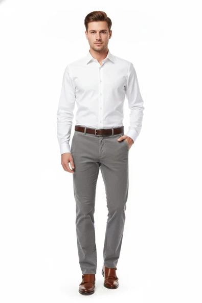 Erkek Kadife Pantolon Regular Kalıp BGL-ST05055 - Resim 10