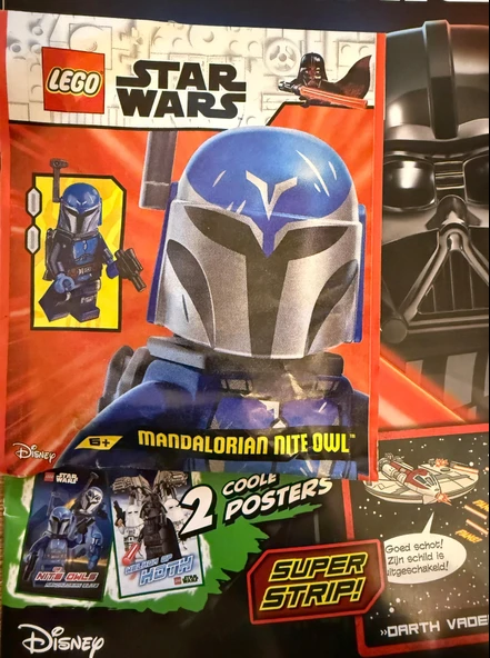 Lego Star Wars Aylık Dergi - Flemenkçe (Mandoalorian Figür) - Resim 2