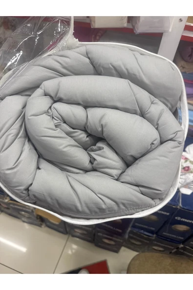 Özdilek Özdilek Ranforce çift kişilik yorgan gümüş renk ürün görseli 1