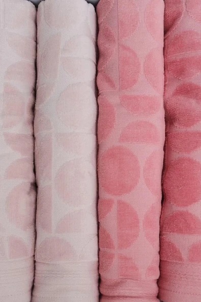 Özdilek Circular Best Set (HAMAM TAKIMI) Kiremit-bej - Resim 2