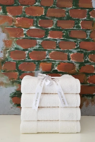 Özdilek Elissa Havlu 4 Adet - Krem ürün görseli 1