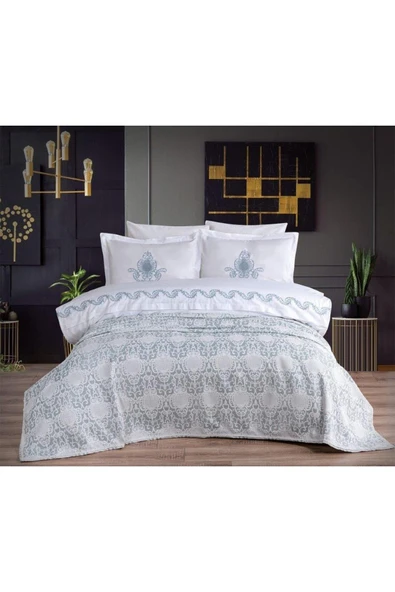 Özdilek GELIN SETI PIKELI FRESCO MINT ürün görseli 1