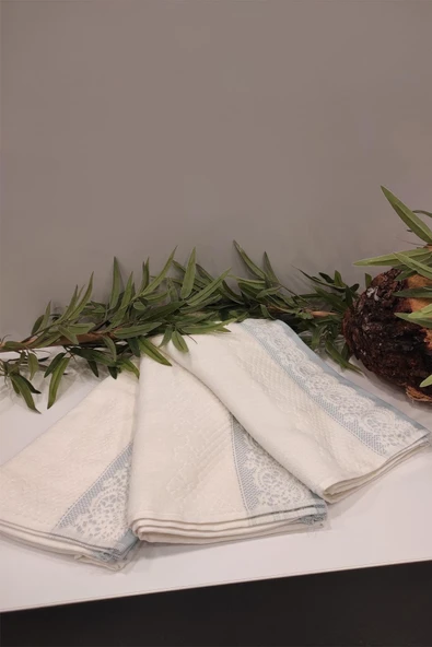 Özdilek Pembe-mint Evony Havlu El Yüz Havlusu 6'lı - Resim 6