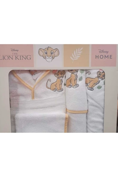 Özdilek ÖZDİLEK DSNY SİMBA HAPPY BEBE SET KREM - Resim 2