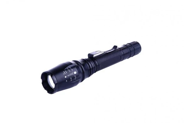 Profesyonel Tx6 Şarjlı Zoomlu El Feneri Cree T6 Fener Lamba ürün görseli 1